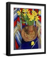 Daffodils and Lemons (Jonquilles et Citrons)-Isy Ochoa-Framed Giclee Print