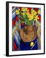 Daffodils and Lemons (Jonquilles et Citrons)-Isy Ochoa-Framed Giclee Print