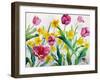 Daffodils and Tulips-Christopher Ryland-Framed Giclee Print