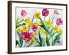 Daffodils and Tulips-Christopher Ryland-Framed Giclee Print