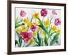 Daffodils and Tulips-Christopher Ryland-Framed Giclee Print