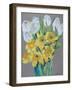 Daffodils and White Tulips, 2000-Joan Thewsey-Framed Giclee Print