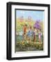 Daffodils - Garden Gates-Judy Mastrangelo-Framed Giclee Print