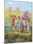 Daffodils - Garden Gates-Judy Mastrangelo-Mounted Giclee Print