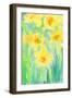 Daffodils I-Samuel Dixon-Framed Art Print