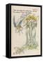 Daffodils Personified-Walter Crane-Framed Stretched Canvas