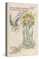 Daffodils Personified-Walter Crane-Stretched Canvas