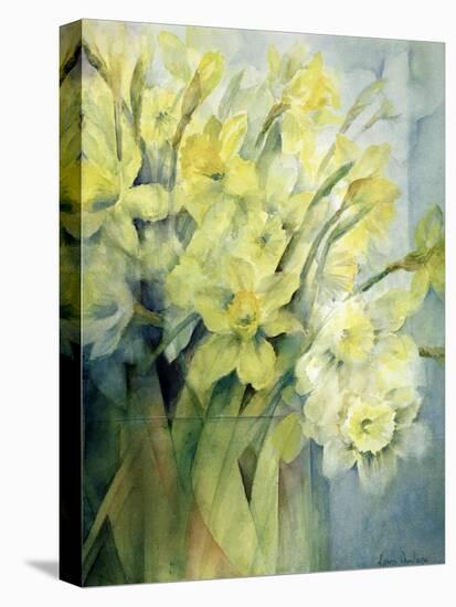 Daffodils, Uncle Remis and Ice Follies-Karen Armitage-Stretched Canvas