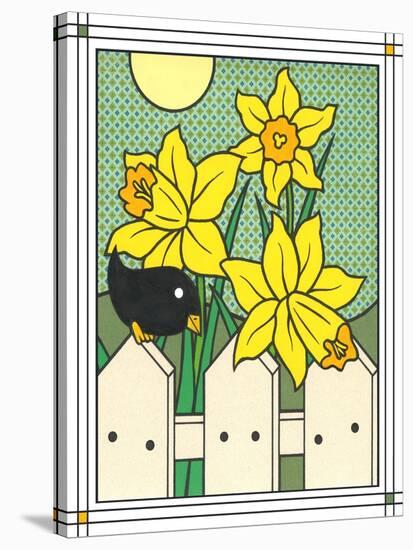 Daffodils with Kernel 4-Denny Driver-Stretched Canvas