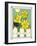 Daffodils with Kernel 4-Denny Driver-Framed Giclee Print