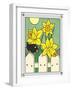 Daffodils with Kernel 4-Denny Driver-Framed Giclee Print