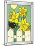 Daffodils with Kernel 4-Denny Driver-Mounted Giclee Print