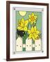 Daffodils with Kernel 4-Denny Driver-Framed Giclee Print