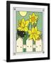 Daffodils with Kernel 4-Denny Driver-Framed Giclee Print