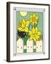 Daffodils with Kernel 4-Denny Driver-Framed Giclee Print