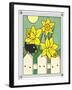 Daffodils with Kernel 4-Denny Driver-Framed Giclee Print