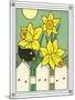 Daffodils with Kernel 4-Denny Driver-Mounted Giclee Print