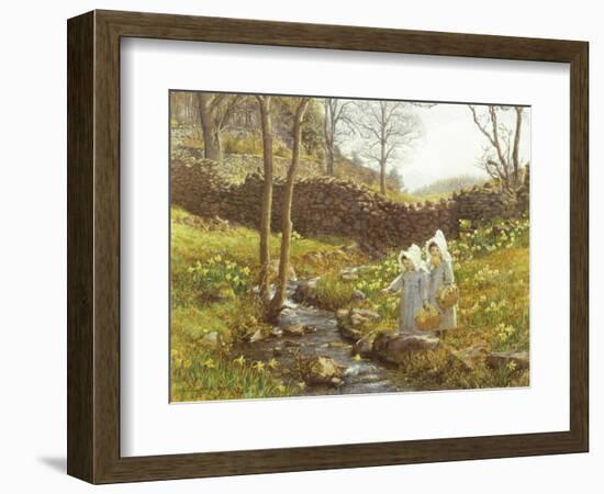 Daffodils-William Gersham Collingwood-Framed Giclee Print