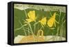 Daffodils-Valerie Daniel-Framed Stretched Canvas