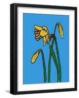 Daffodils-Sarah Thompson-Engels-Framed Giclee Print