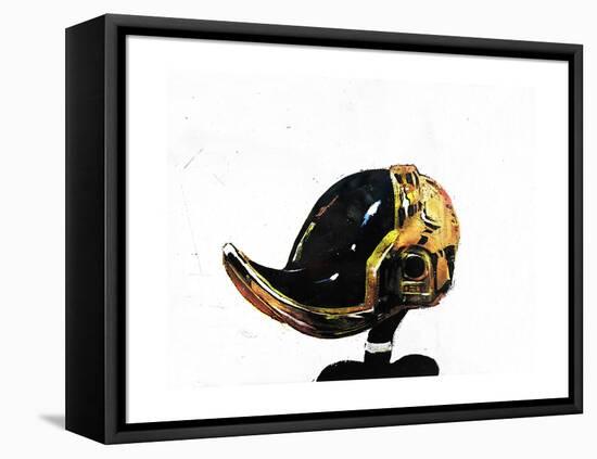 Daffy Punk-Alex Cherry-Framed Stretched Canvas