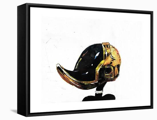 Daffy Punk-Alex Cherry-Framed Stretched Canvas