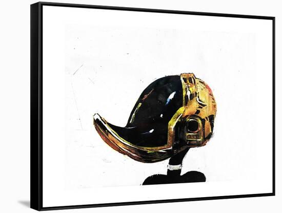 Daffy Punk-Alex Cherry-Framed Stretched Canvas