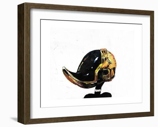 Daffy Punk-Alex Cherry-Framed Art Print