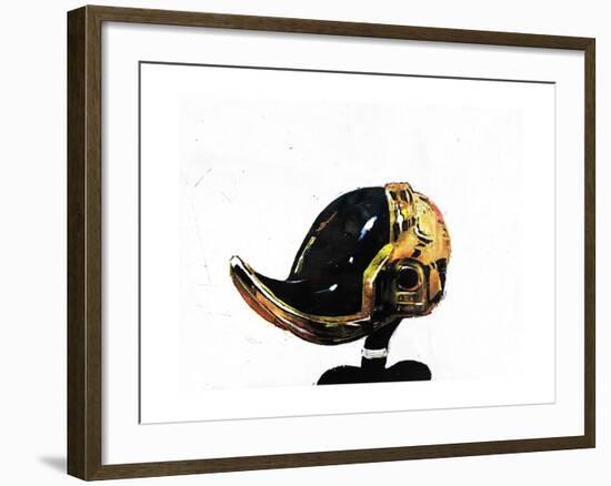 Daffy Punk-Alex Cherry-Framed Art Print