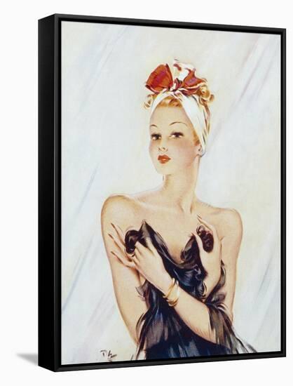 Daffy-David Wright-Framed Stretched Canvas