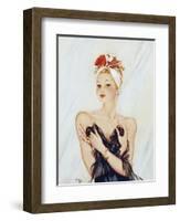 Daffy-David Wright-Framed Art Print