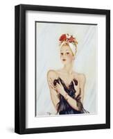 Daffy-David Wright-Framed Art Print