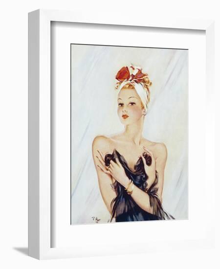 Daffy-David Wright-Framed Art Print