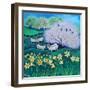 Dafs,2021,(acrylics on canvas)-Lisa Graa Jensen-Framed Giclee Print