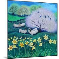 Dafs,2021,(acrylics on canvas)-Lisa Graa Jensen-Mounted Giclee Print