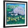 Dafs,2021,(acrylics on canvas)-Lisa Graa Jensen-Framed Giclee Print