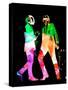 Daft Punk Watercolor-Lana Feldman-Stretched Canvas