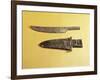 Dagger and Engraved Ko-null-Framed Giclee Print