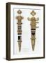 Dagger and Sword, Early 16th Century-Henry Shaw-Framed Giclee Print
