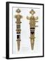 Dagger and Sword, Early 16th Century-Henry Shaw-Framed Giclee Print