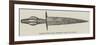 Dagger with Which President Carnot Was Killed-null-Framed Premium Giclee Print