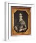 Daguerreotype Of A Very Young Woman By Pioneer-John Plumbe-Framed Art Print