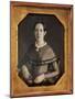 Daguerreotype Of A Very Young Woman By Pioneer-John Plumbe-Mounted Art Print