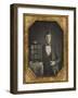 Daguerreotypist Displaying HIs Work, 1845-Science Source-Framed Giclee Print