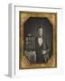 Daguerreotypist Displaying HIs Work, 1845-Science Source-Framed Giclee Print