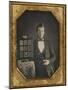 Daguerreotypist Displaying HIs Work, 1845-Science Source-Mounted Giclee Print