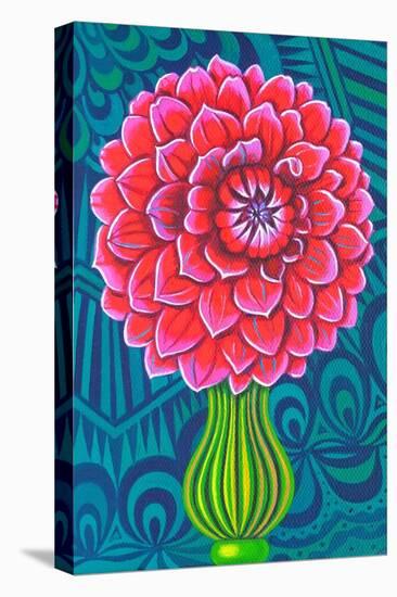 Dahlia, 2014-Jane Tattersfield-Stretched Canvas