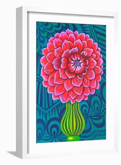 Dahlia, 2014-Jane Tattersfield-Framed Giclee Print