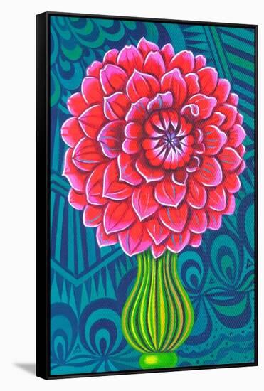 Dahlia, 2014-Jane Tattersfield-Framed Stretched Canvas