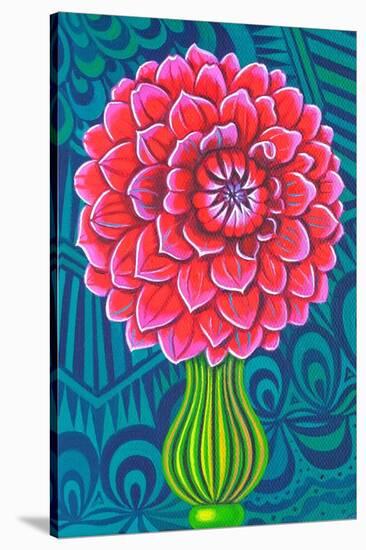 Dahlia, 2014-Jane Tattersfield-Stretched Canvas